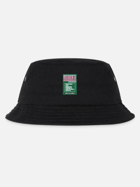 PSYCHO_03 - Kinder Bucket Hat - Schwarz