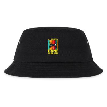 J’ai mis le jeu en pause pour être ici - Bob Enfant - noir - Devant