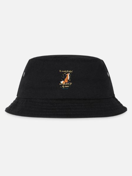 Fuchs Christliches Zitat - Kinder Bucket Hat - Schwarz