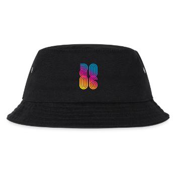 Vintage 2006 - Kinder Bucket Hat - Schwarz - Vorne