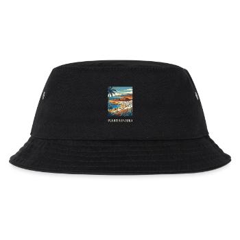 Fuerteventura Coastal Poster Canary Islands Spain - Kids’ Bucket Hat - black - Front