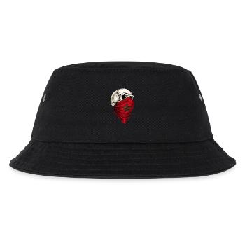 Morocco Moroccan Flag Skull - Kids’ Bucket Hat - black - Front
