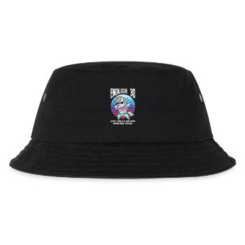 Endlich 30 Einhorn Geburtstag - Kinder Bucket Hat - Schwarz - Vorne