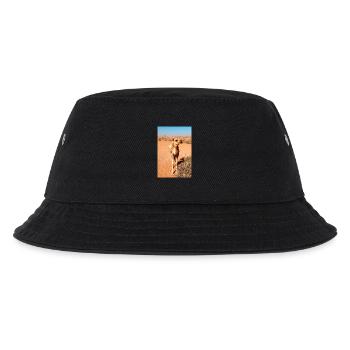 Wüstenkamel in der Sonne - Kinder Bucket Hat - Schwarz - Vorne