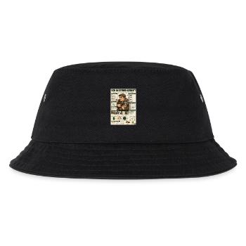 Der Geizhals – jeder Cent zählt - Kinder Bucket Hat - Schwarz - Vorne