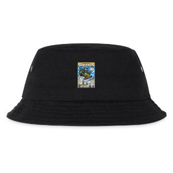 Der Snowboarder – nur noch ein Trick - Kinder Bucket Hat - Schwarz - Vorne