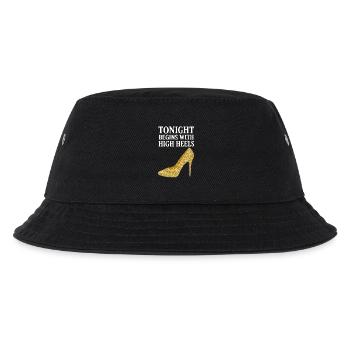 Talons hauts pailletés – Ce soir commence par... - Bob Enfant - noir - Devant