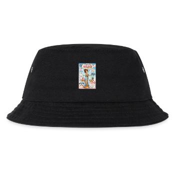 Waage - Zwei Optionen, drei Stunden Entscheidung - Kinder Bucket Hat - Schwarz - Vorne