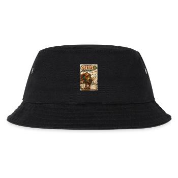 Sternzeichen Stier – Genussvoll und standfest - Kinder Bucket Hat - Schwarz - Vorne