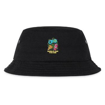 Ich habe mein Spiel für dich pausiert - Kinder Bucket Hat - Schwarz - Vorne