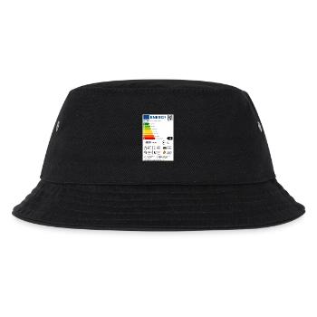 Energy - Kinder Bucket Hat - Schwarz - Vorne
