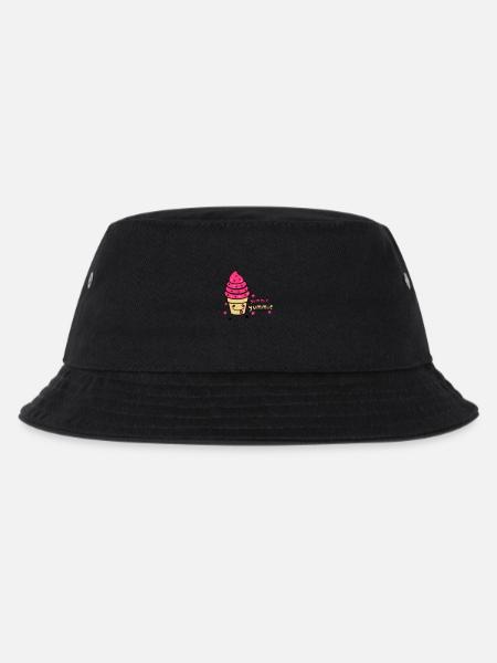 yummie yummie - Kinder Bucket Hat - Schwarz