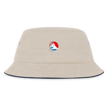insert tshirt dos2 png - Bob Enfant - blanc cassé/bleu marine - Devant