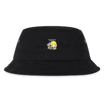 Sharing food - Kids’ Bucket Hat - black - Front