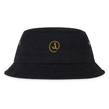 j_Buchstabe_at - Kinder Bucket Hat - Schwarz - Vorne