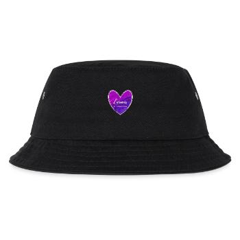 Lehrerin mit großem Herz - Kinder Bucket Hat - Schwarz - Vorne