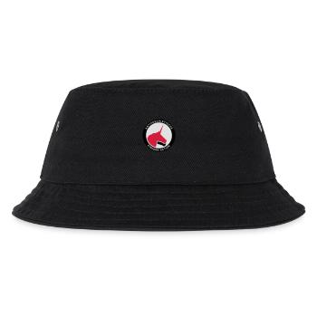 Antifaschistische Einhorn-Aktion - Kinder Bucket Hat - Schwarz - Vorne