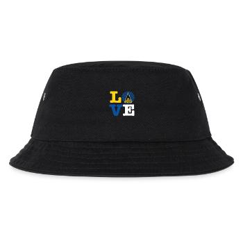 ST LUCIA HEART - Kids’ Bucket Hat - black - Front