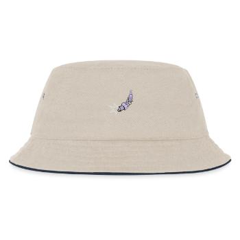 Zündkerze mit Farbänderungsfunktion - Kinder Bucket Hat - Natur/Navy - Vorne