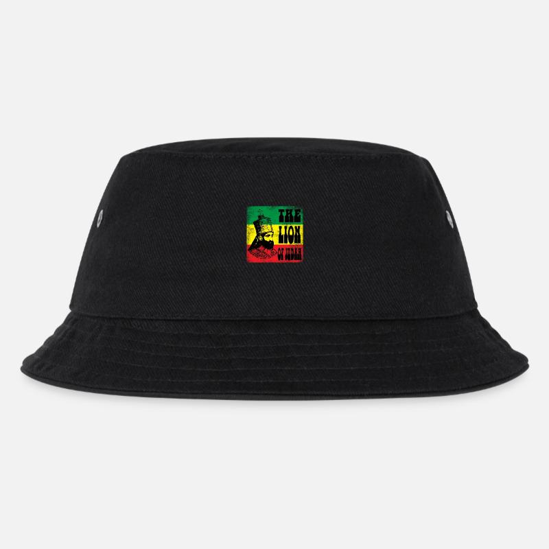 Reggae eu - Kids’ Bucket Hat - black