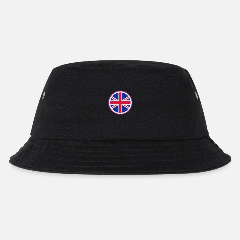 yourcolours3_vec_de - Kinder Bucket Hat - Schwarz