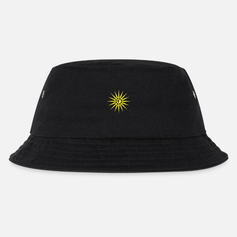 Ilios vec - Kinder Bucket Hat - Schwarz