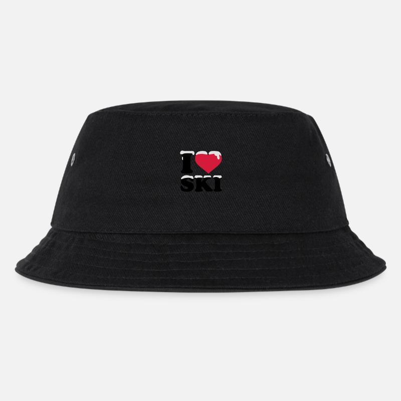 I love Ski - Bob Enfant - noir