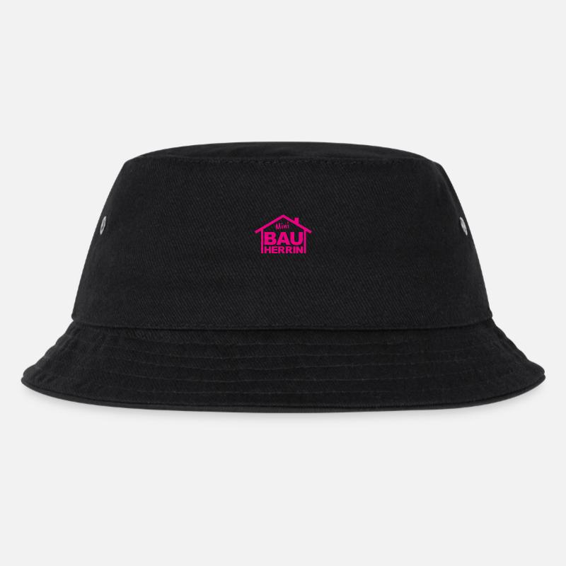 Bauherr Junior Kinder - Kinder Bucket Hat - Schwarz