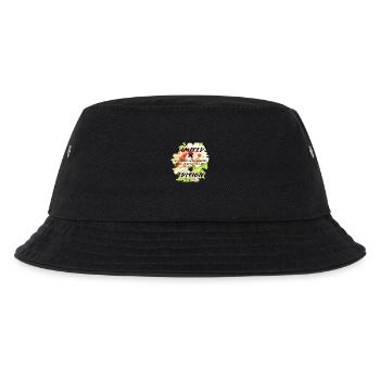 Zitat - Kinder Bucket Hat - Schwarz - Vorne