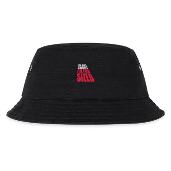 Not short fun sized - Kids’ Bucket Hat - black - Front