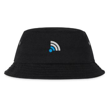 Symbol Verbindungsprobleme kein Wifi - Kinder Bucket Hat - Schwarz - Vorne