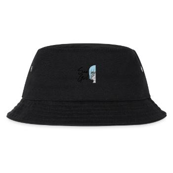 Sad Girl face crying - Kids’ Bucket Hat - black - Front