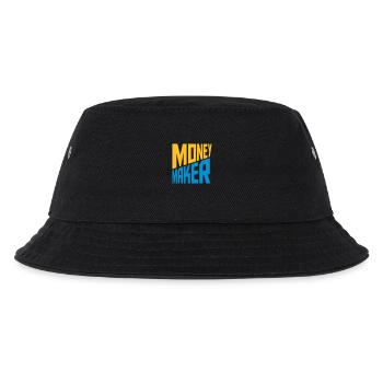 Text Money Maker Successful - Kids’ Bucket Hat - black - Front