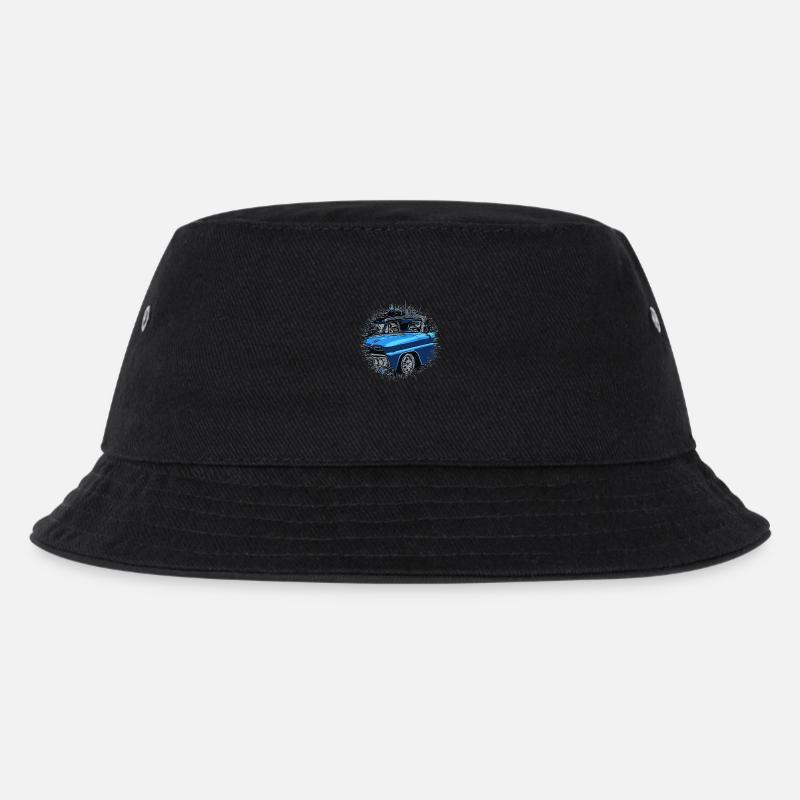Auto - Kinder Bucket Hat - Schwarz