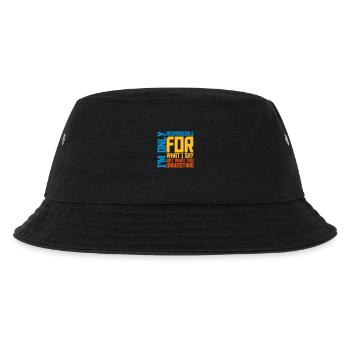 ce que je dis citation - Bob Enfant - noir - Devant