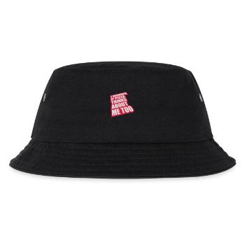 pizza thinks about me - Kids’ Bucket Hat - black - Front