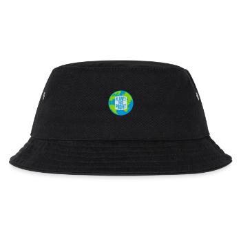 planet over profit quote - Kids’ Bucket Hat - black - Front