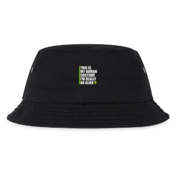 Citation extraterrestre de costume humain - Bob Enfant - noir - Devant