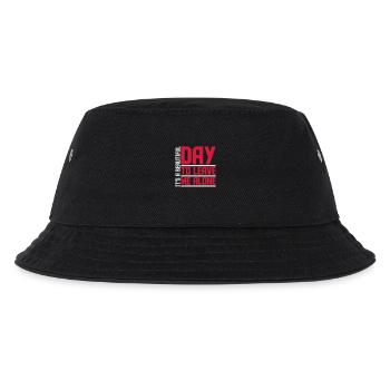 leave me alone day - Kinder Bucket Hat - Schwarz - Vorne