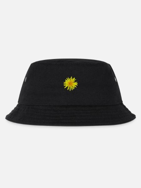 Wiesenpippau Löwenzahn - Kinder Bucket Hat - Schwarz