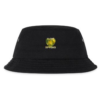 I love spring - Kids’ Bucket Hat - black - Front