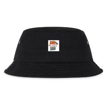 Hoho - Kinder Bucket Hat - Schwarz - Vorne
