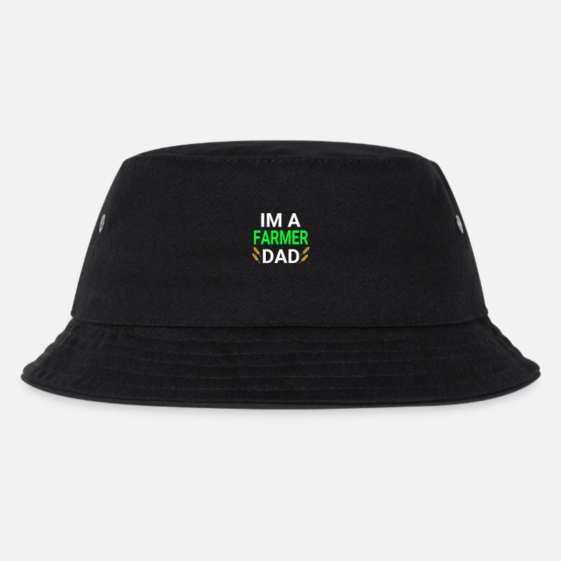 Farmer - Kids’ Bucket Hat - black