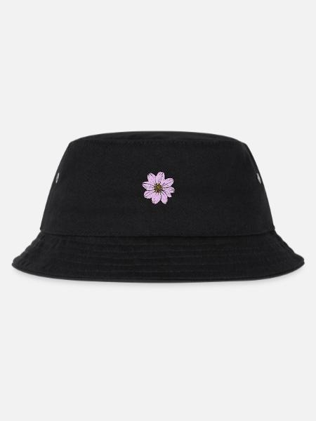 fleur, fleur, pastel, violet, lilas - Bob Enfant - noir