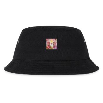 Herzengel Wirkmacht - Kinder Bucket Hat - Schwarz - Vorne