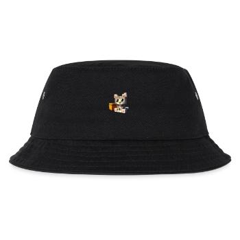 Pixel 3 Chat - Kids’ Bucket Hat - black - Front