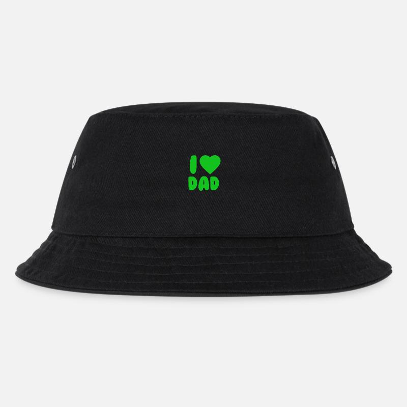 J’AIME PAPA Vert - Bob Enfant - noir