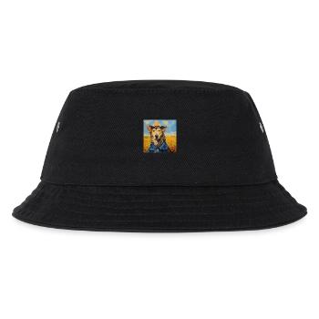 van Dogh - Kids’ Bucket Hat - black - Front