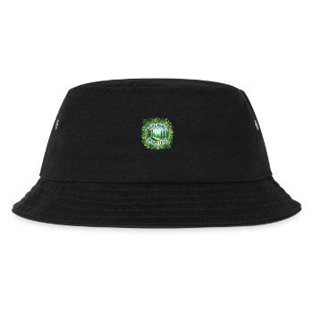 Mehr wandern, sich weniger Sorgen machen - Kinder Bucket Hat - Schwarz - Vorne