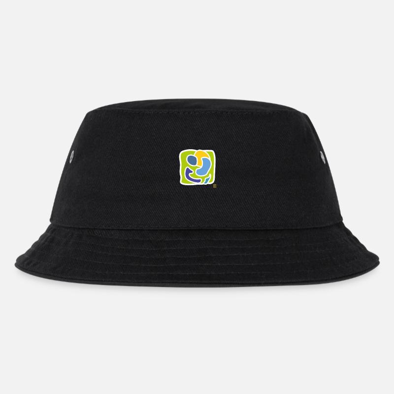 zusammen - Kinder Bucket Hat - Schwarz